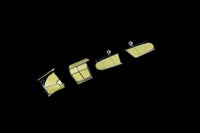 1/48 Eduard P-40E w/ fishtail exhaust stacks LooKplus Brassin for EDUARD kit 644300