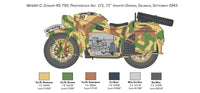 1/9 Italeri Zündapp KS 750 with Sidecar 7406