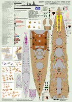 1/350 Pontos Model IJN Nagato 1941 Detail Up Set for Hasegawa 35029F1