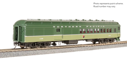 HO Broadway Ltd NP Heavyweight 5-Car Passenger Set Loewy Two-Tone Green "Green River" 9102 - MPM Hobbies