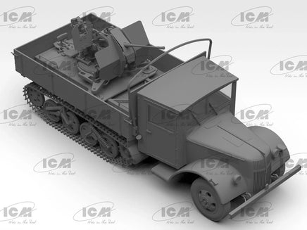 1/35 ICM Sd.Kfz.3B with Flak 38 Truppenluftschutzwagen 35455