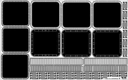 1/350 Pontos Model USS CV-6 Enterprise 1942 Detail Up Set (Teak Tone Deck) 37031FN