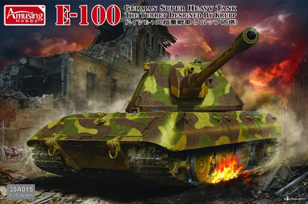 1/35 Amusing Hobby E-100 German Super Heavy Tank 35A015 - MPM Hobbies