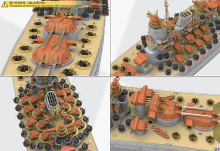 1/350 Dali Model IJN A-150 Battleship Model Kit (Premium) Model Kit 540