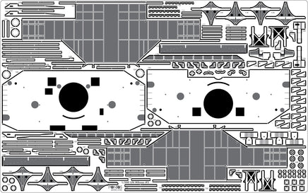 1/200 Pontos Model IJN Mikasa 1905 Detail Up Set 23008F1