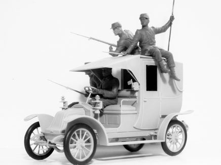 1/35 ICM Taxi Car w/French Infantry Battle of the Marne 1914 35660