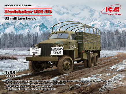 1/35 ICM Studebaker US6-U3 US Military Truck 35490