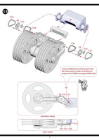 1/35 Pig Models T1E3 US Army Mine Exploder for Sherman 35-005
