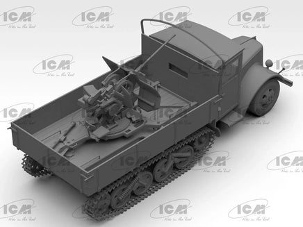 1/35 ICM Sd.Kfz.3B with Flak 38 Truppenluftschutzwagen 35455