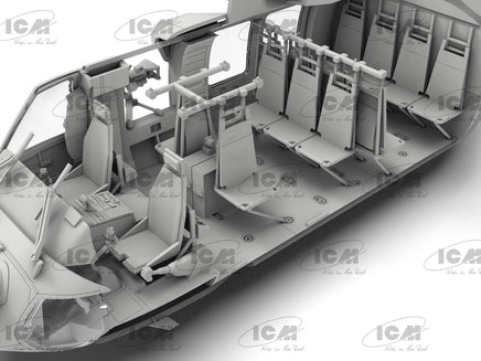 1/48 ICM MH-60L Black Hawk US Special Forces Helicopter 48360