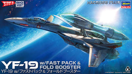 1/72 Hasegawa Macross Plus YF-19 w/Fast Pack & Fold Booster 65885