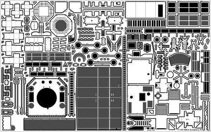 1/144 Pontos Model HMCS Snowberry Flower Class Corvette Detail Up Set 14401F1