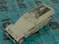 1/35 ICM Sd.Kfz.251/6 Ausf.A WWII German Armoured Command Vehicle 35102