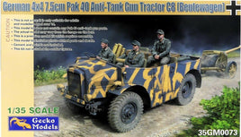 1/35 Gecko Models German 4x4 7.5cm Pak 40 Anti-Tank Gun Tractor C8 (Beutewagen) 35GM0073