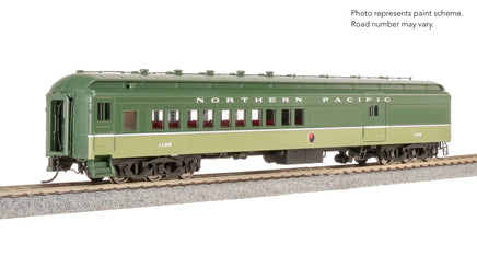 HO Broadway Ltd NP Heavyweight 5-Car Passenger Set Loewy Two-Tone Green "Green River" 9102 - MPM Hobbies