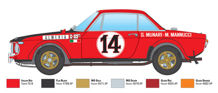 1/24 Italeri Lancia Fulvia HF Rally 3670