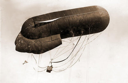 1/144 Pig Models Parseval - Sigsfeld German Drachen Observation Balloon Plastic Model Kit 144-003
