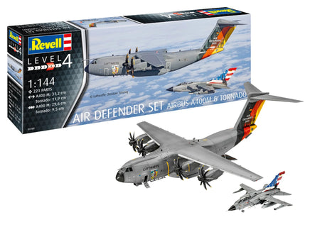 1/144 Revell Germany Air Defender Set (Airbus A400M & Tornado) 03789