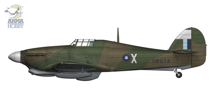 1/72 Arma Hobby Hurricane Mk II D 70062