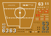 1/350 Pontos Model USS BB-63 Missouri Circa 1991 Detail Up Set 37018F1