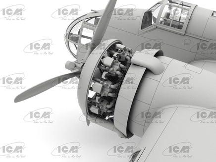 1/48 ICM HP.52 Hampden B.Mk.I WWII British Bomber 48352