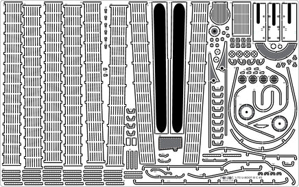 1/72 Pontos Model U-Boot Type IX C Detail Up Set 72002F1