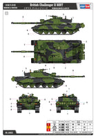 1/48 Hobby Boss British Challenger II MBT 84852