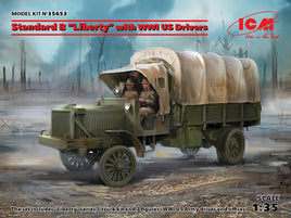 1/35 ICM Standard B "Liberty" with WWI US Drivers 35653