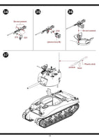 1/35 Pig Models M4A1 Sherman w/ T1E3 US Army Mine Exploder Plastic Model Kit 35-006