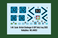 1/48 Hobby Boss British Challenger II (OP.Telic) Iraq 2003 84853