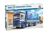 1/24 Italeri Volvo F16 Globetrotter Canvas Truck with Elevator 3945