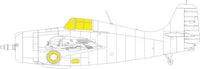 1/48 Eduard F4F-4 w/ early wheels LooKplus Brassin for ACADEMY kit 644303
