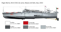 1/35 Italeri M.A.S. 563/568 with Crew 5626