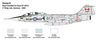 1/32 Italeri TF-104 G Starfighter 2509