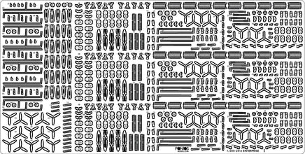 1/350 Pontos Model USS CV-6 Enterprise 1942 Detail Up Set (Teak Tone Deck) 37031FN