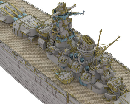 1/700 Pontos Model IJN Battleship Yamato 1941 70003R1