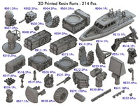 1/350 Pontos Model USS LHD-2 Essex Kit + Detail Up Set 37001R1
