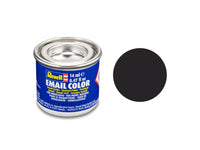 Revell Paint Email Color Enamel Paint 14Ml - Matte "Tar Black"(Ral 9021) 32106