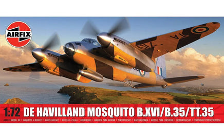 1/72 Airfix De Havilland Mosquito B.XVI/B.35/TT.35 Plastic Model Kit A04070F