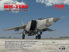 1/48 ICM MiG-25 RB Soviet Reconnaissance Plane 48902