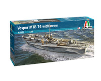 1/35 Italeri Vosper MTB 74 with Crew 5624