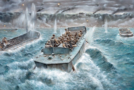 1/35 Italeri LCVP with U.S. Infantry 6524