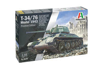 1/35 Italeri T-34/76 Model 1943 Early Version Premium Edition 6570
