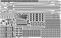 1/350 Pontos Model USS CV-6 Enterprise 1942 Detail Up Set (Teak Tone Deck) 37031FN