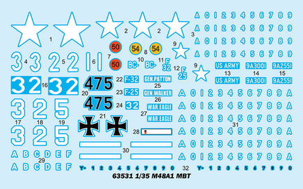 1/35 iLoveKit M48A1 Main Battle Tank 63531