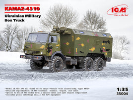 1/35 ICM Kamaz-4310 Ukrainian Military Box Truck 35004