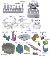 1/200 Pontos Model USS CV-6 Enterprise 1942 Detail Up Set (Blue Deck) 27010FB