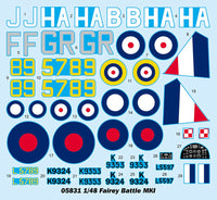 1/48 Trumpeter Fairey Battle Mk.I 05831