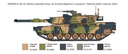 1/35 Italeri M1A1 Abrams - War Thunder 35108 - MPM Hobbies