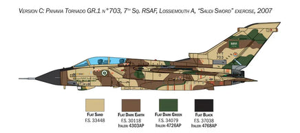 1/48 Italeri Tornado GR.1/IDS Gulf War - War Thunder 35107 - MPM Hobbies